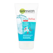 Garnier Pure Active 3in1 Clay Wash Scrub Mask Oily Skin 50ml