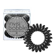 invisibobble ORIGINAL Hair Tie True Black 3 Pack