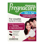Vitabiotics Pregnacare His & Hers Conception 60 Tablets