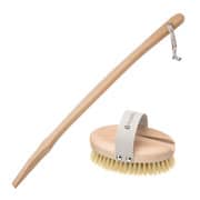 Hydréa London Professional Dry Skin Body Brush with Cactus Bristles - Hard Strength