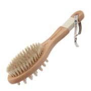 Hydrea London Combination Bath & Massage Brush with Wooden Pegs & Natural Bristles