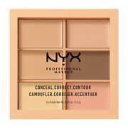 NYX Professional Makeup Conceal, Correct, Contour Palette Correctrice 1,5g