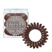 invisibobble ORIGINAL Hair Tie Pretzel Brown 3 Pack