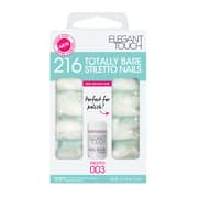 Elegant Touch Totally Bare Faux Ongles - Bare Stilletto Coffret