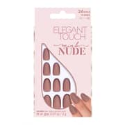 Elegant Touch Nude Collection Faux Ongles- Mink
