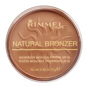 Rimmel Natural Bronzer Waterproof Bronzing Powder SPF15 14g