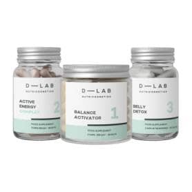 D-LAB NUTRICOSMETICS Flat Belly Program 1 Month -  The belly, our second brain