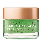 L'Oréal Paris Smooth Sugar Clear Kiwi Visage et Lèvres Exfoliant 50ml