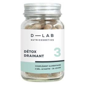 D-LAB NUTRICOSMETICS Détox Drainant 56 gélules