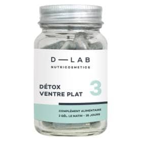 D-LAB NUTRICOSMETICS Détox Ventre Plat 56 gélules
