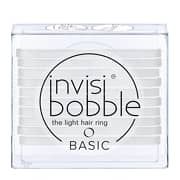 invisibobble BASIC Crystal Clear Lot de 10 Élastiques