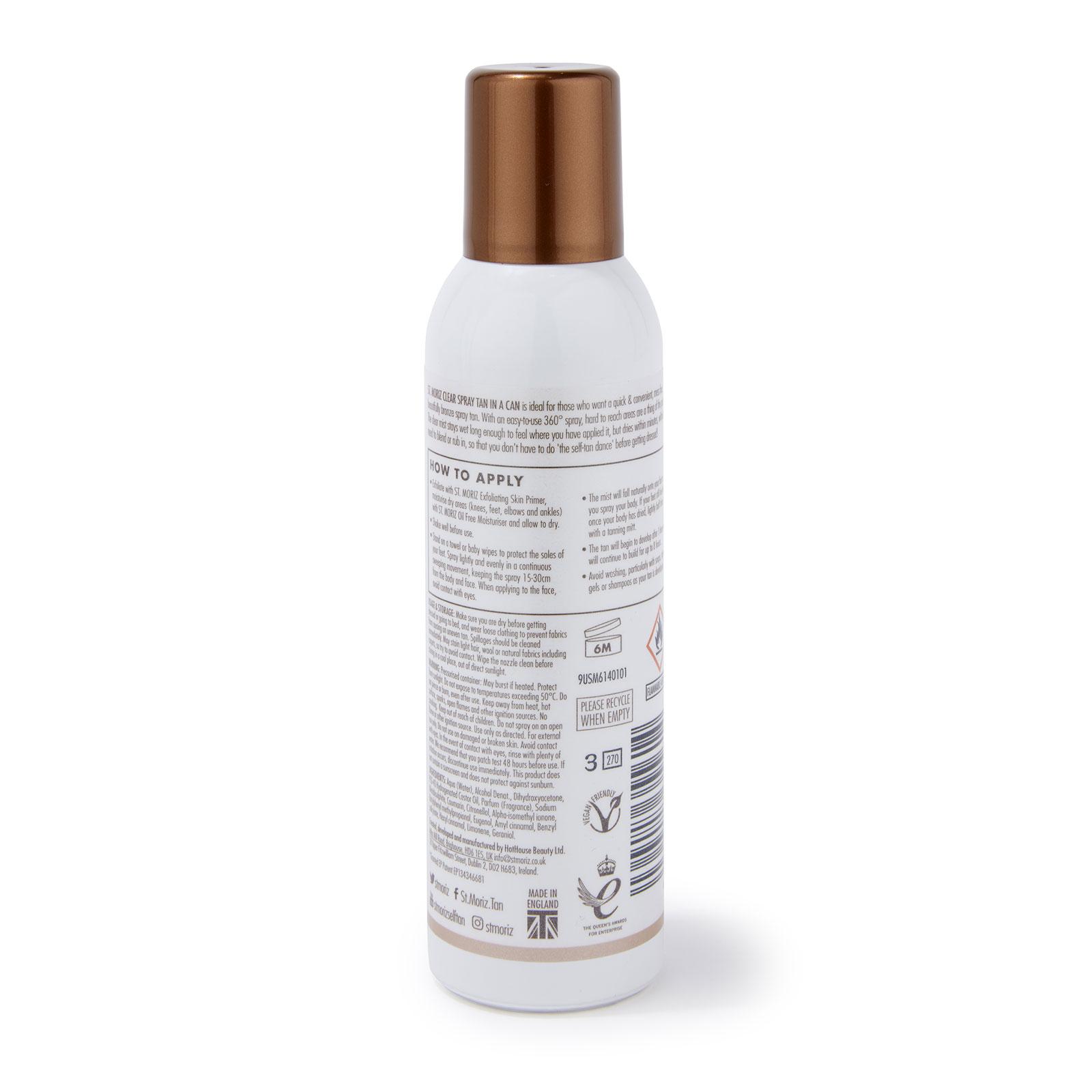 St. Moriz Advanced Pro No Mess Spray Tan in a Can 150ml - Feelunique