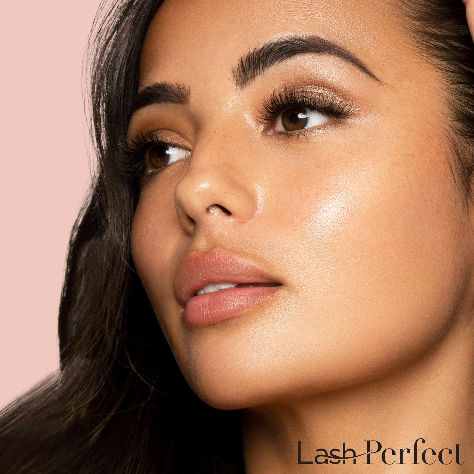 Lash Perfect Mink Coloured Lashes C Curl Extra Thick Mixed Length