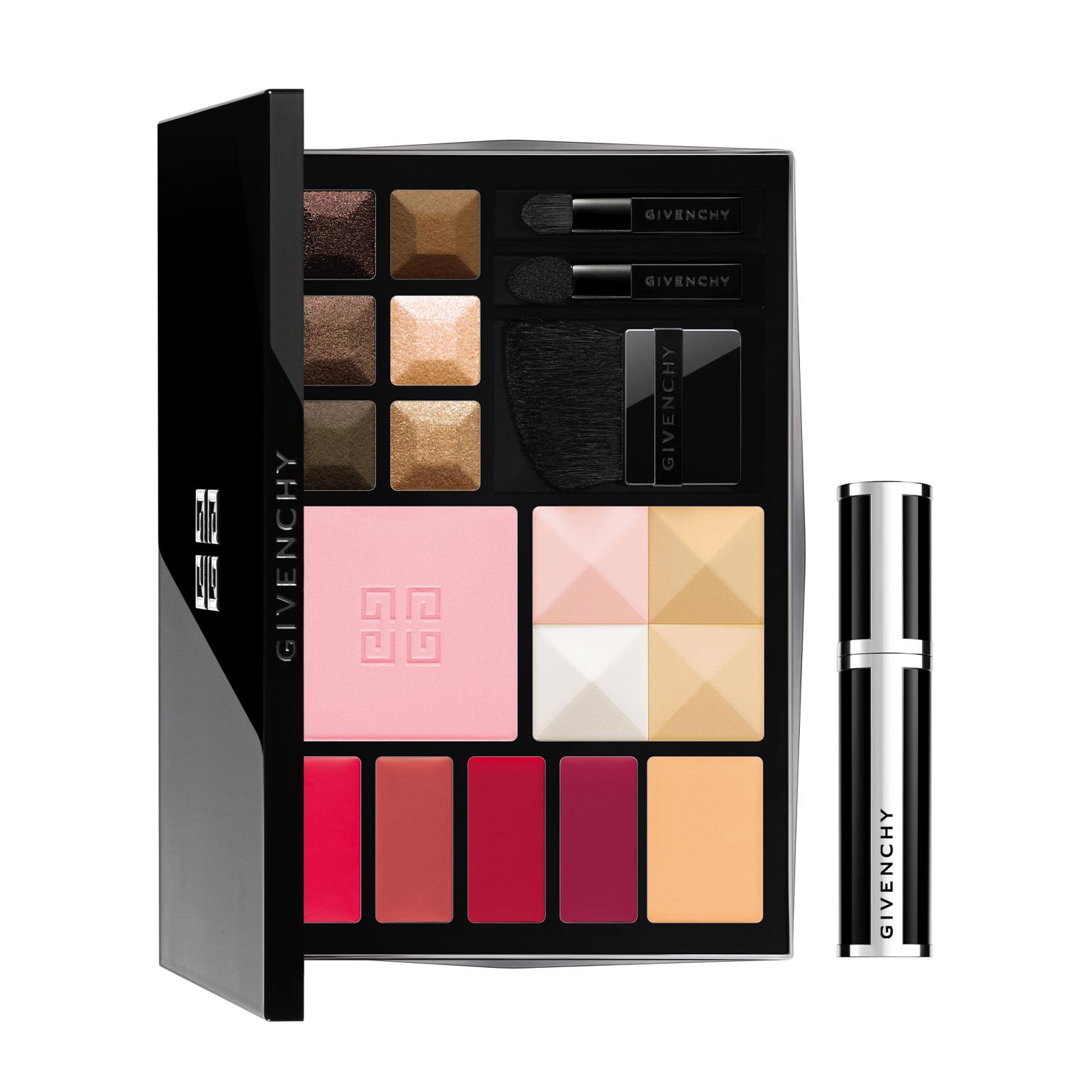 givenchy makeup essentials palette with travel mascara