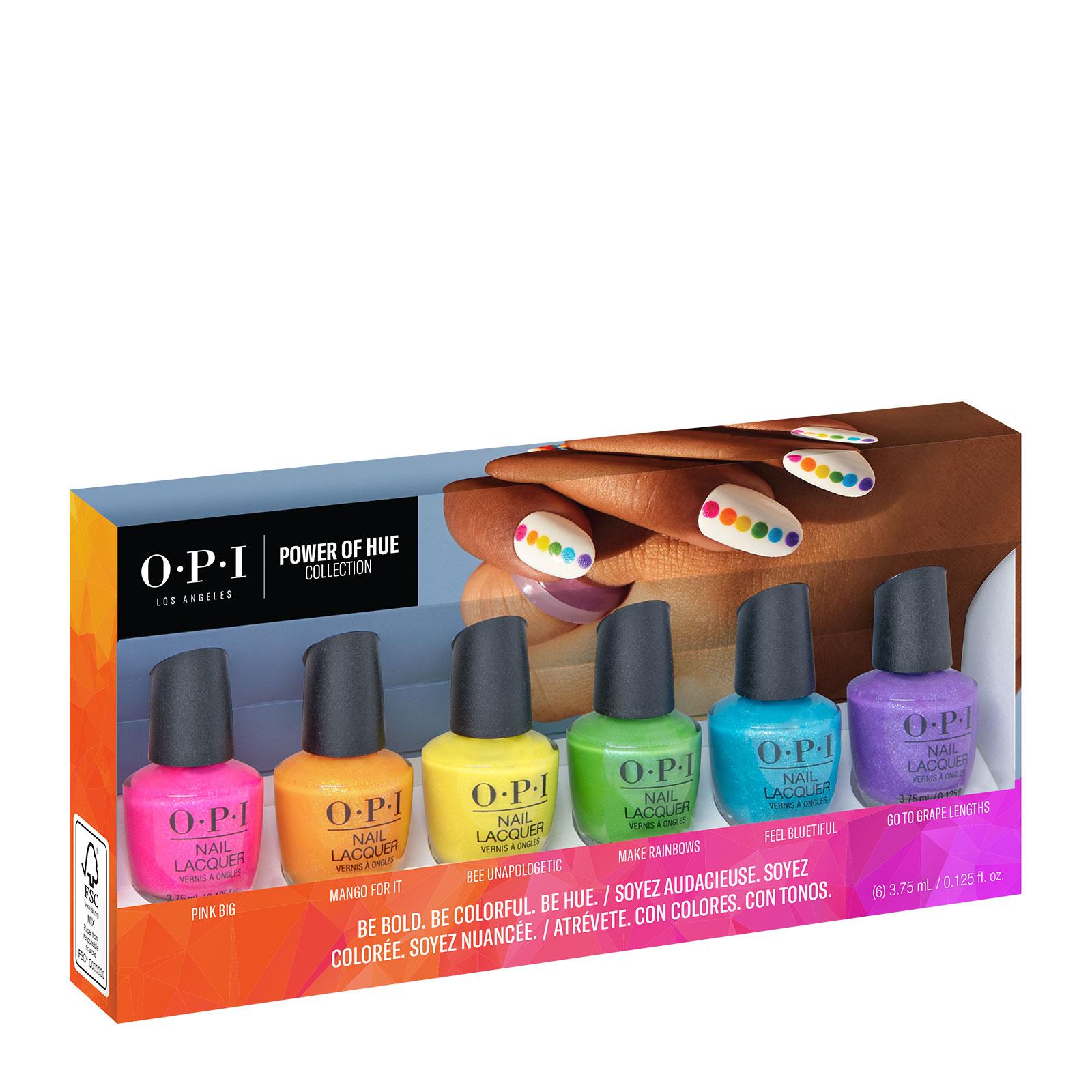 OPI Power of Hue Collection Nail Lacquer Mini 6-Pack - Feelunique