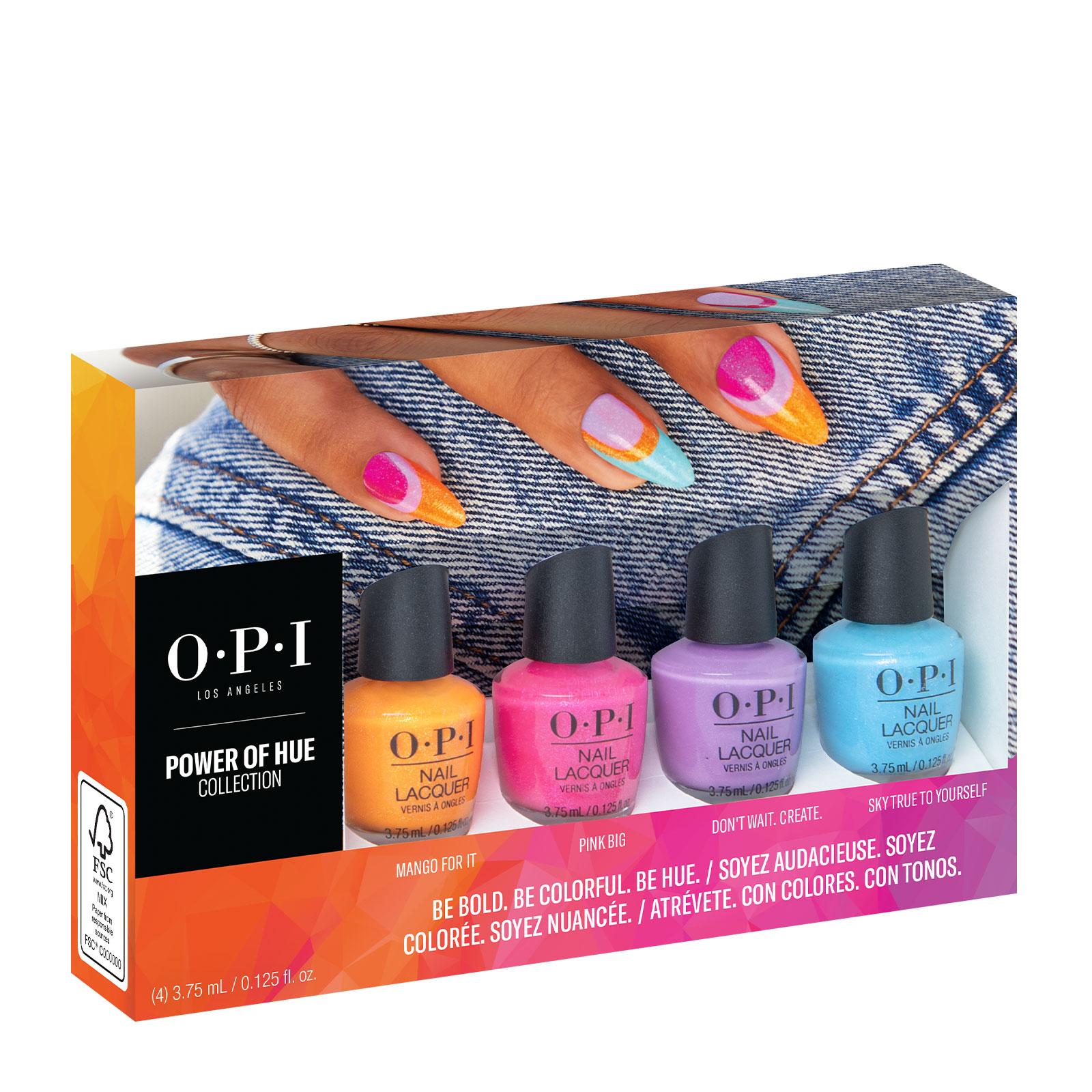 OPI Power of Hue Collection Nail Lacquer Mini 4-Pack | FEELUNIQUE