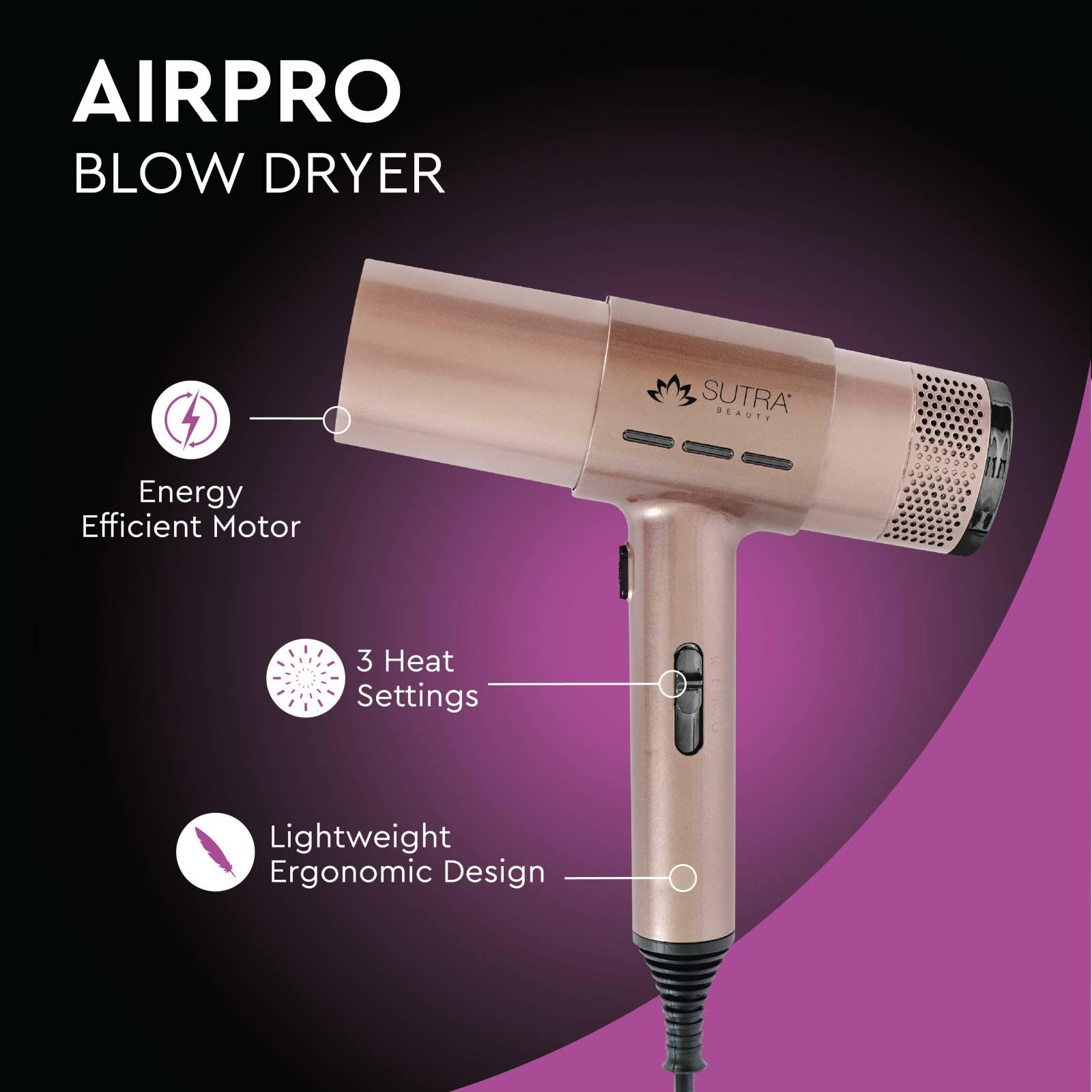 sutra beauty travel hair dryer