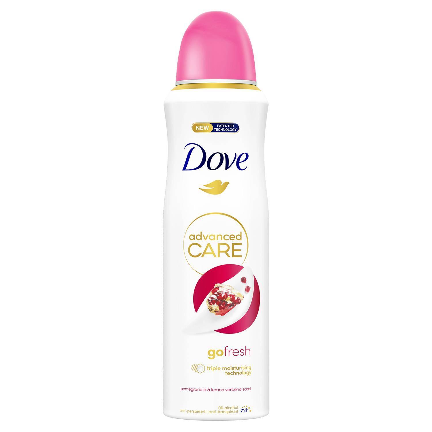 Dove Advanced Care Antiperspirant Deodorant Pomegranate&Lemon Verbena ...