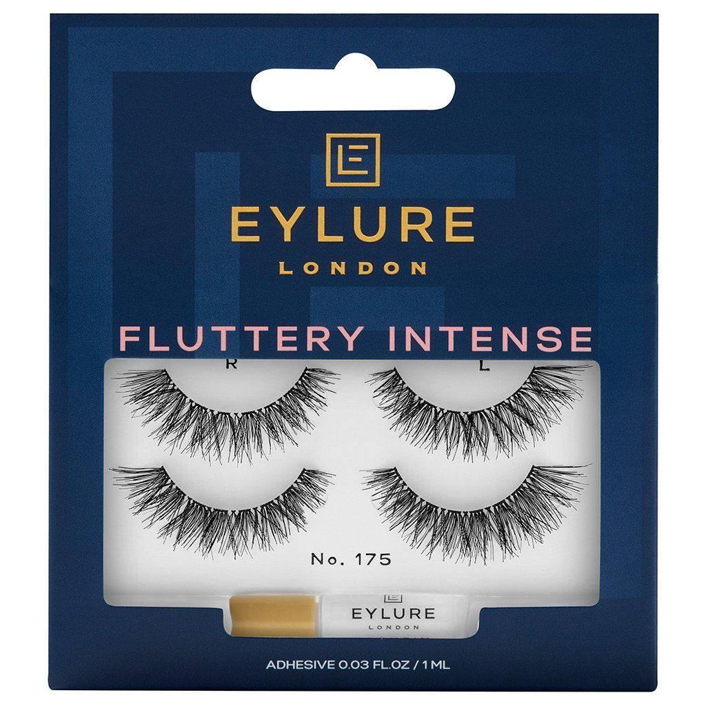 Eylure Fluttery Intense Strip Lashes No 175 - Glue Included - Twin Pack