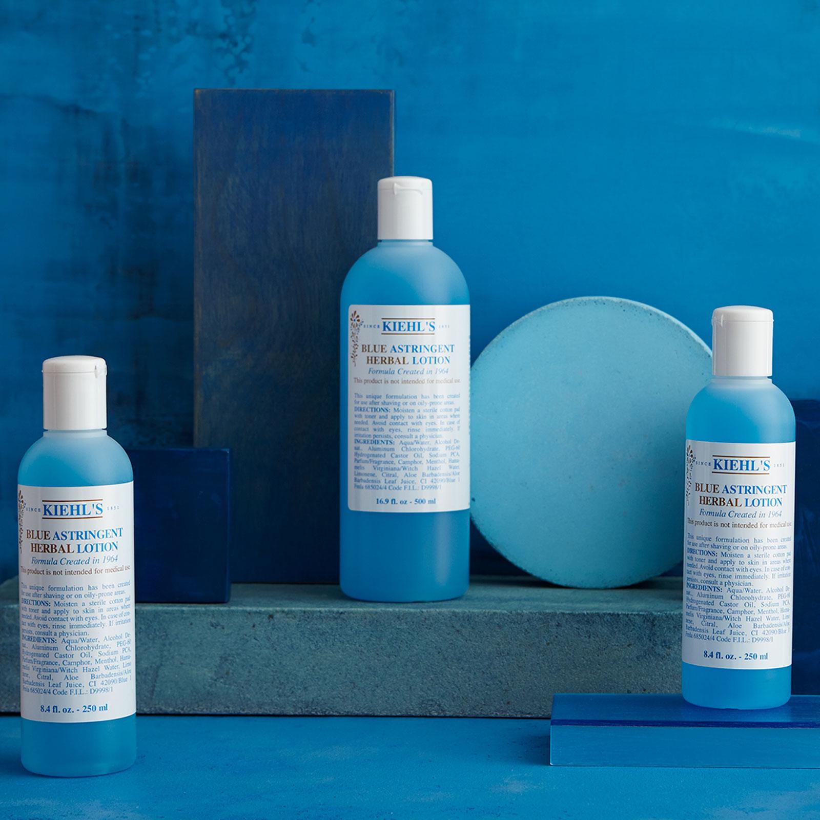 Kiehl's Blue Astringent Herbal Lotion 250ml | FEELUNIQUE