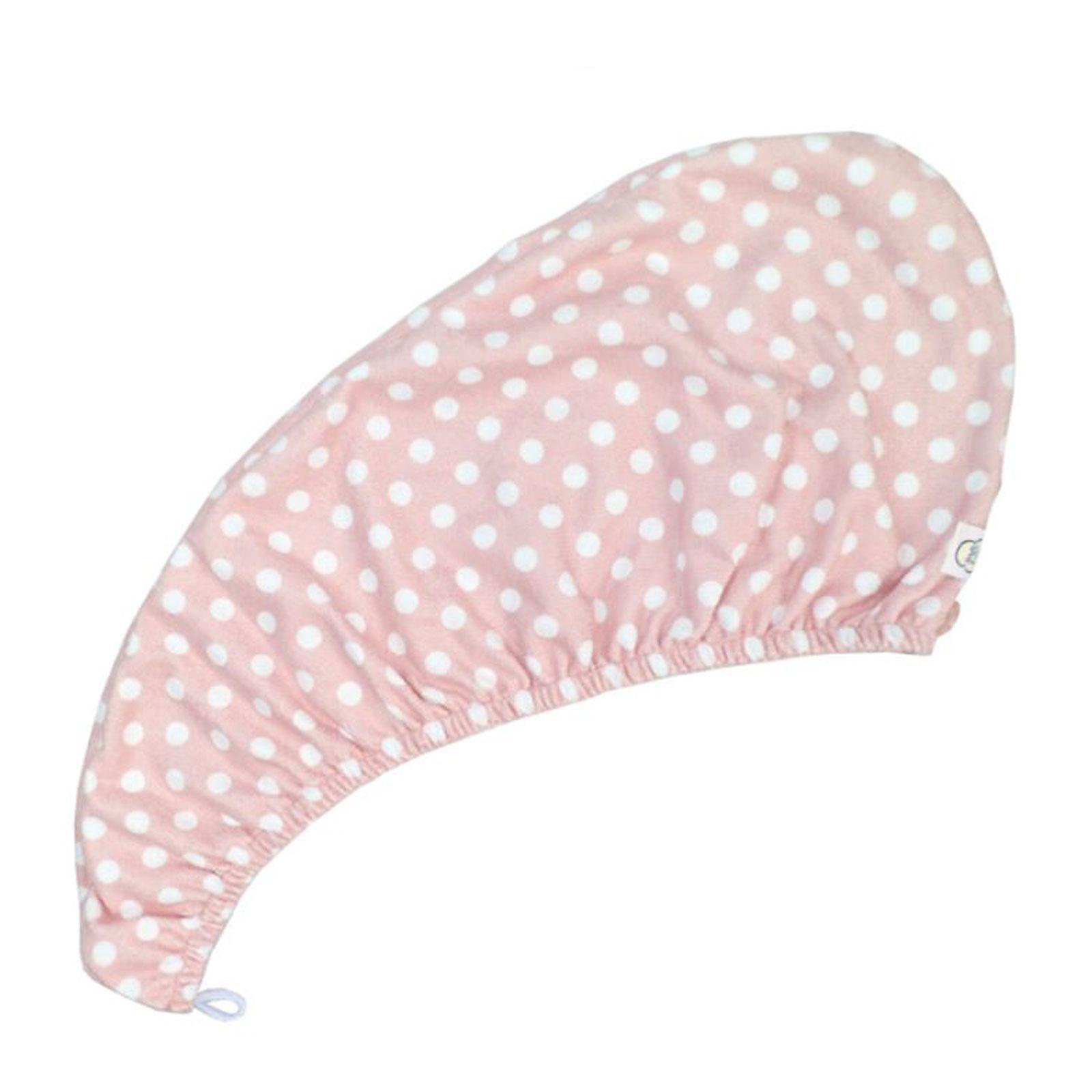 The Vintage Cosmetic Company Hair Turban Pink Polka Dot - Feelunique