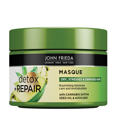 John Frieda Detox and Repair Hair Masque For Dry Stressed & Damaged Hair 250ml