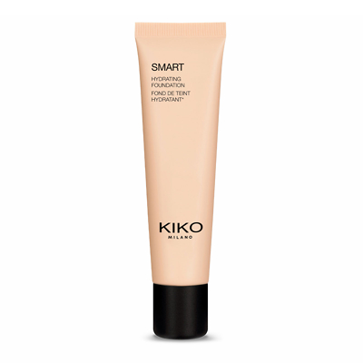 KIKO MILANO Smart Hydrating Foundation Warm Rose 01 - Fond de teint fluide hydratant - 30ml