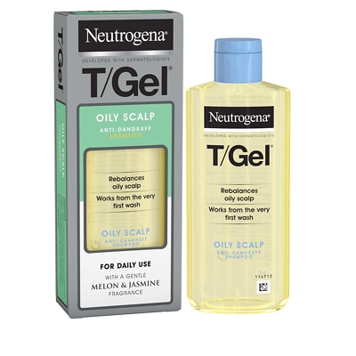 Neutrogena T/Gel Shampooing pour Cheveux Gras 250ml