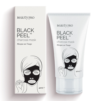 BeautyPro BLACK PEEL™ Masque Visage au Charbon Activé 40ml