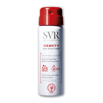 SVR CICAVIT SOS Spray - Itch-Soothing Relief + Healing For Damaged Skin 40ml