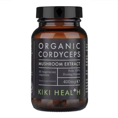 KIKI Health Organic Cordyceps Extract Mushroom 60 Vegicaps