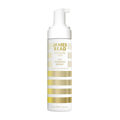 James Read H2O Hydrating Mousse Gradual Tan for Face & Body Light to Medium 200ml