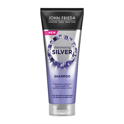 John Frieda Shimmering Silver Shampoo 250ml