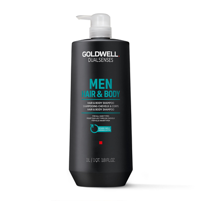 Goldwell Dualsenses Mens Hair & Body Shampoo 1000ml