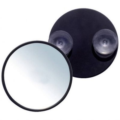 UNIQ Miroir aspiration avec grossissement 10X - Noir