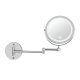 UNIQ LED Wallmounted LED Cosmetic Mirror With Extendable Arm