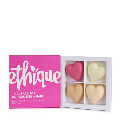 Ethique Trial Pack For Normal Skin & Hair 60g