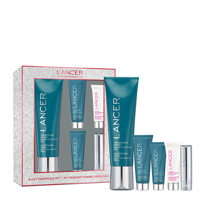 Lancer Skincare A-List Essentials 5-Piece Gift Set