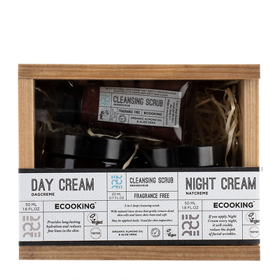 Ecooking&trade; Day &amp; Night Cream and Scrub Set