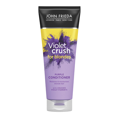 John Frieda Violet Crush Tone Correcting Purple Conditioner 250ml