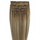 GOLD24 Clip-in Extensions #12/613 Dark Blond Mix - 50 cm