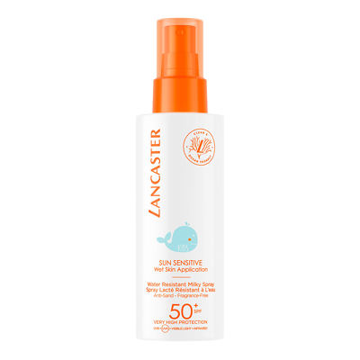 Lancaster Sun Sensitive Face and Body Sunscreen & Sun Protection Cream For Kids SPF50 150ml