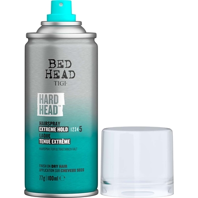 Bed Head by TIGI Hard Head Hairspray for Extra Strong Hold Travel Size  100ml | FEELUNIQUE