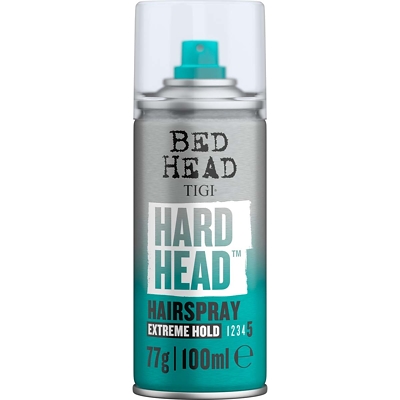 Bed Head by TIGI Hard Head Hairspray for Extra Strong Hold Travel Size 100ml