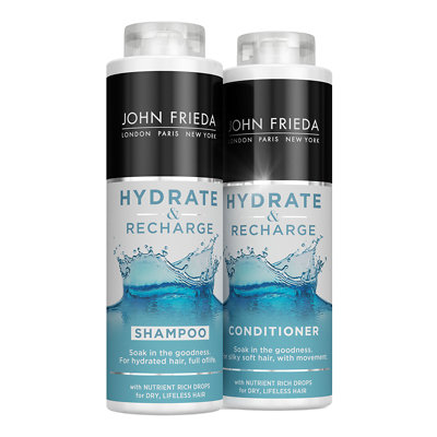 John Frieda Hydrate & Recharge Shampoo & Conditioner Duo 