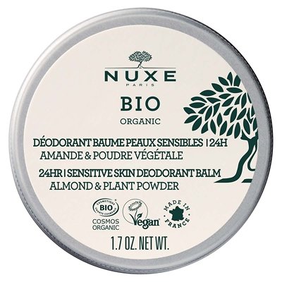 NUXE Organic 24H Fresh-Feel Balm Deodorant - Sensitive Skin 50g