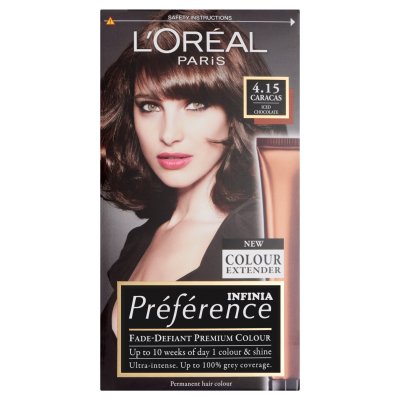 L'Oréal Paris Preference Infinia 4.15 Caracas Iced Chocolate Hair Dye - 1 Kit