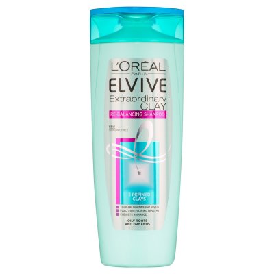 L'Oréal Paris Elvive Extraordinary Clay Re-Balancing Shampoo 400ml