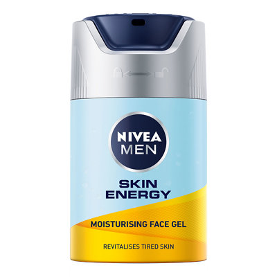 Nivea Men Skin Energy Face Gel Moisturiser 50ml