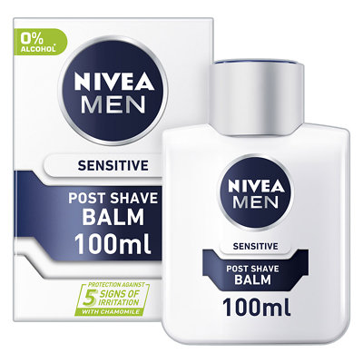 Nivea Men Sensitive Post Shave Balm With 0% Alcohol 100ml